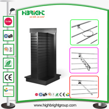 Slatwall Four Side Spinning MDF Auslage Racks